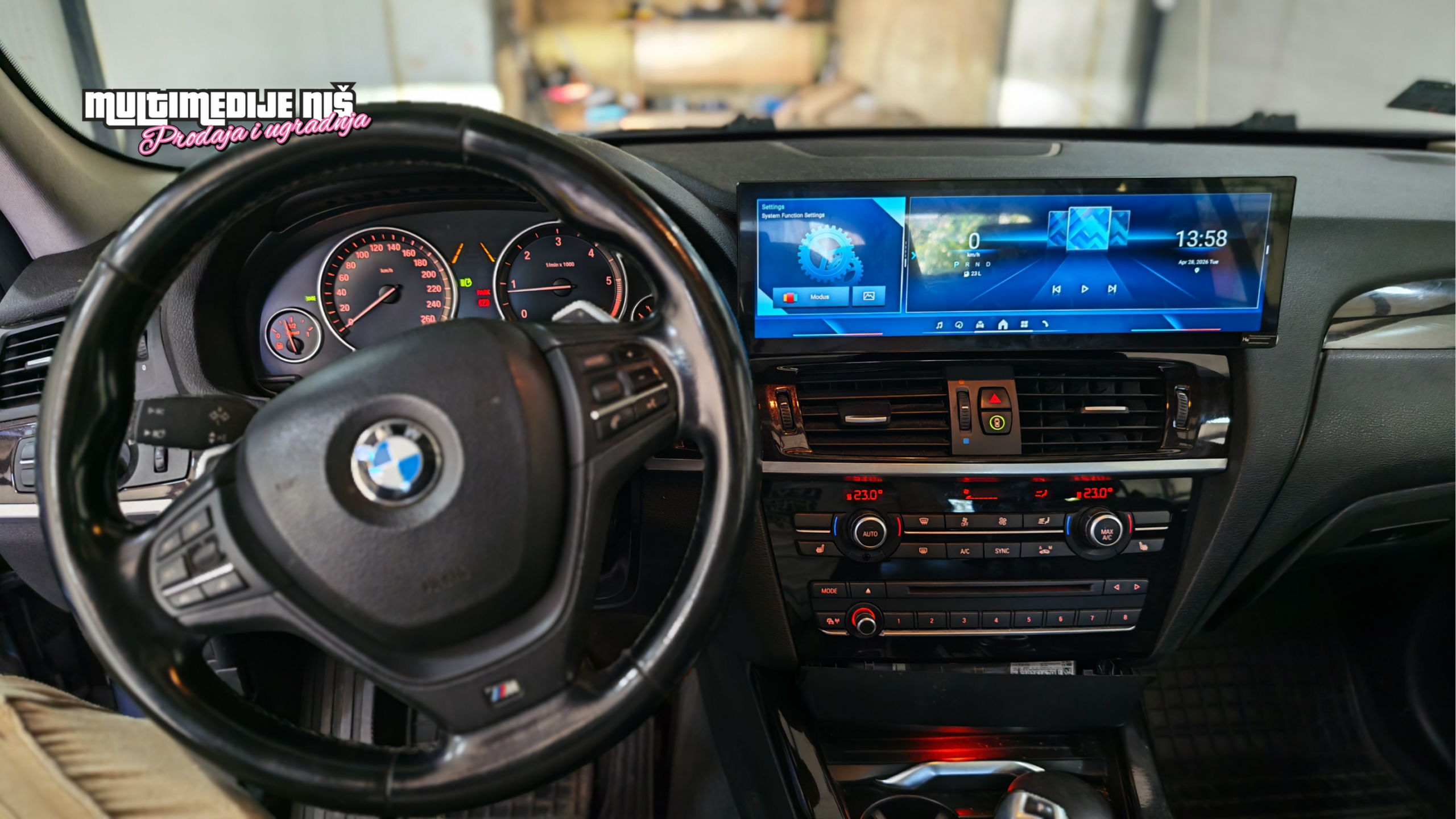 Ugradnja multimedija u Nišu, BMW x3 F25